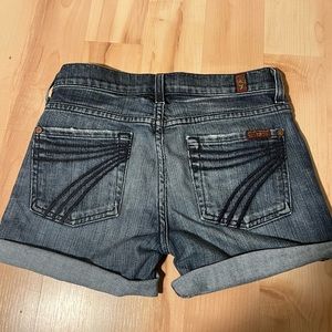 7 for all mankind shorts